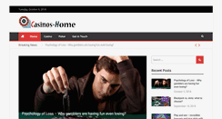 Desktop Screenshot of casinos-home.com